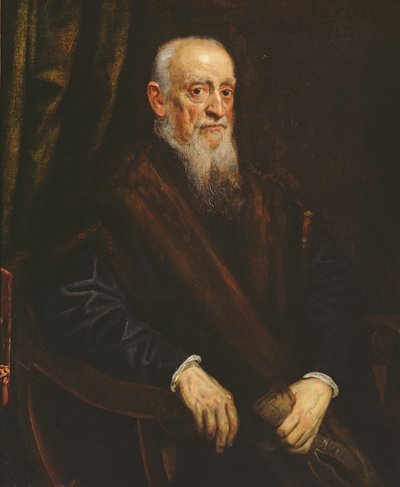 Portrait of an Elderly Gentleman, c.1575 by Jacopo Robusti Tintoretto